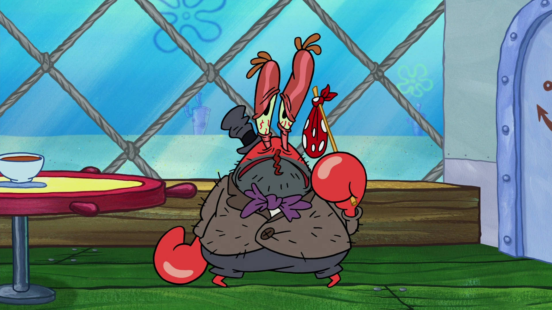 Poor Mr. Krabs Wallpaper