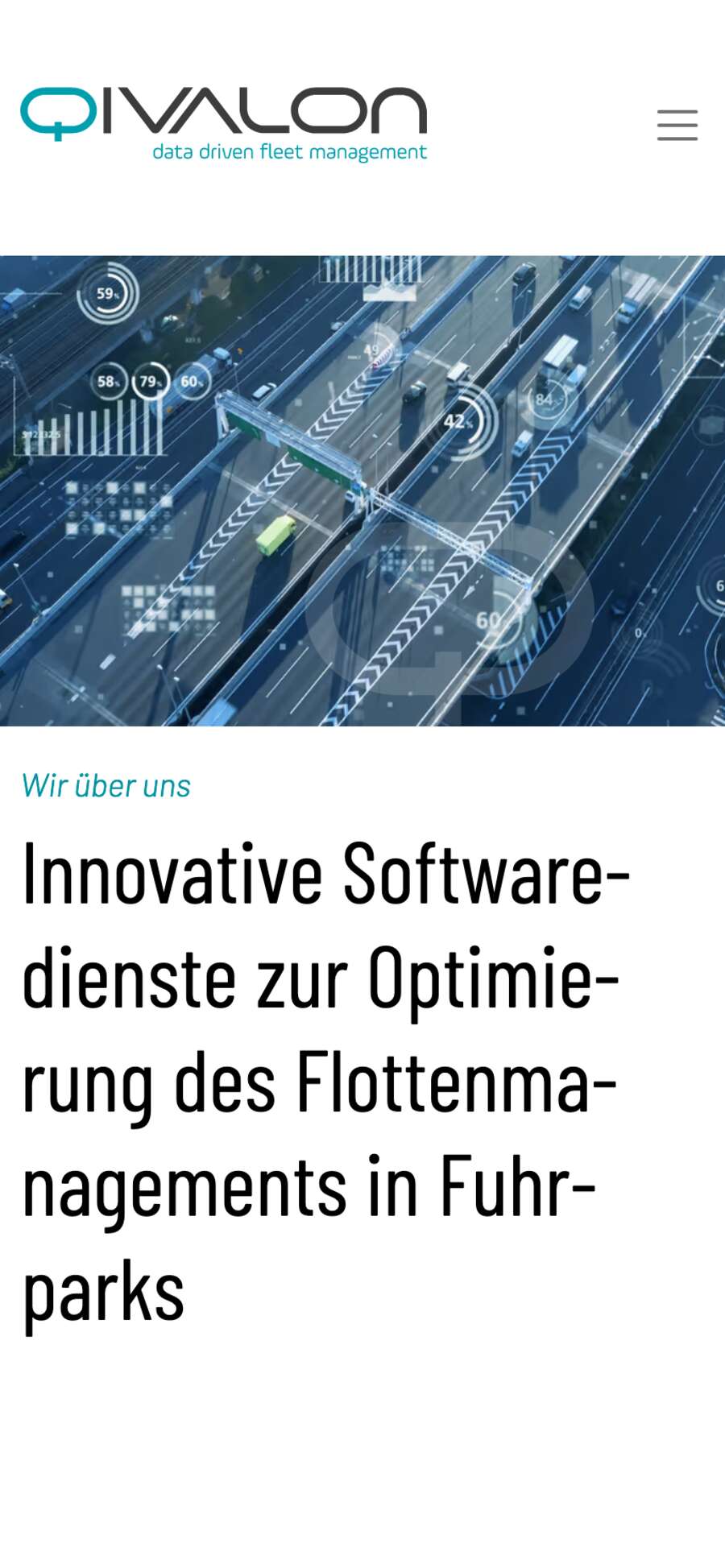 Außenkommunikation und Corporate Website für einen Software-Anbieter