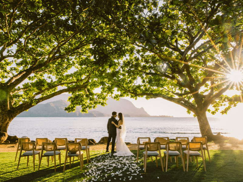 Wedding at Hanalei