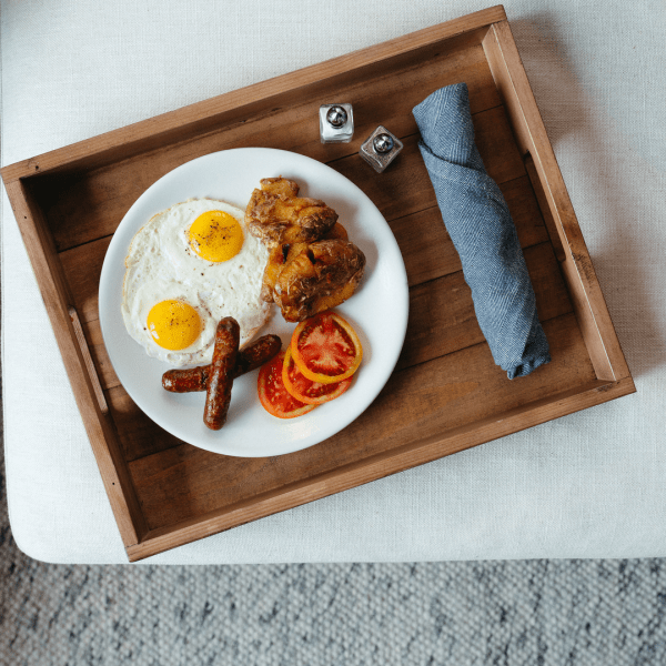 Breakfast on Tray