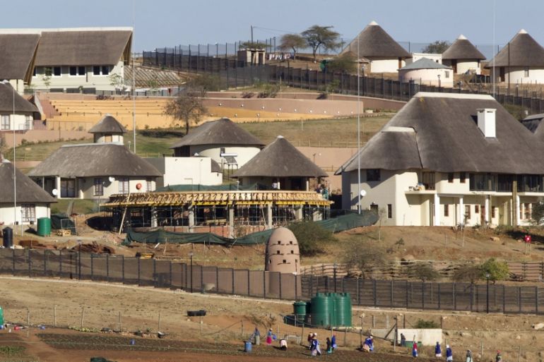 File picture of the Nkandla home of South Africa''s President Jacob Zuma in Nkandla