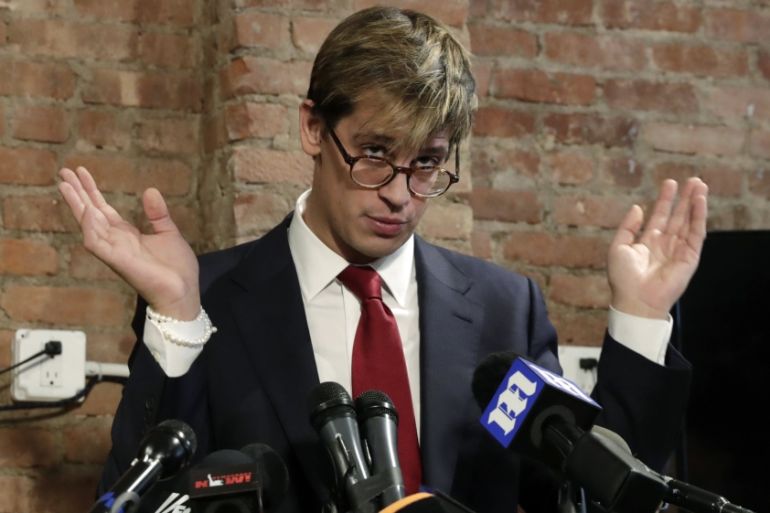 Breitbart senior editor Milo Yiannopoulos resigns