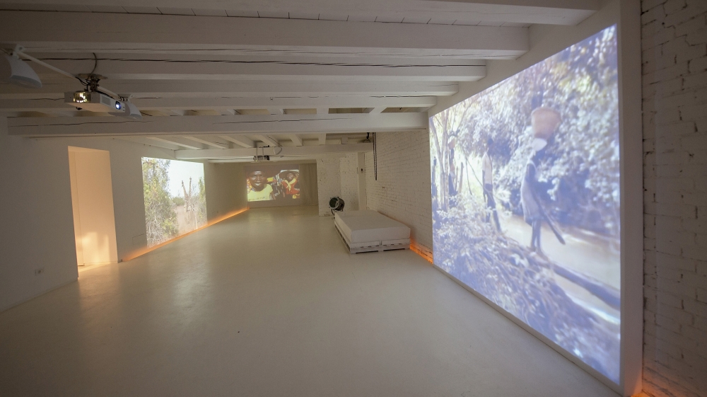 A view from the National Pavilion of Angola at the 2017 Venice Biennale [Getty images]