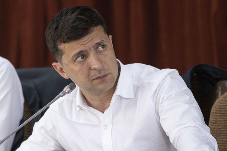 Volodymyr Zelensky Ukraine president