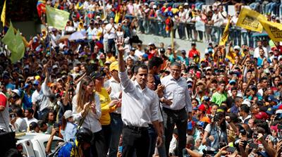 Juan Guaido rally Venezuela