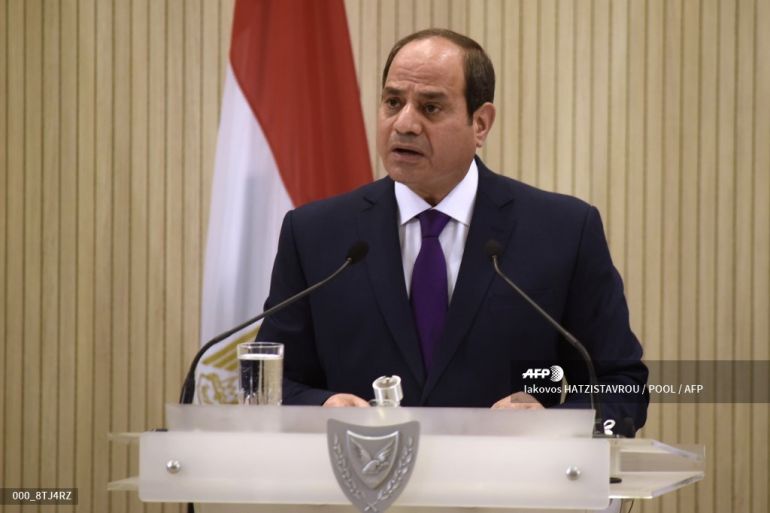 Egyptian President Abdel Fattah al-Sisi