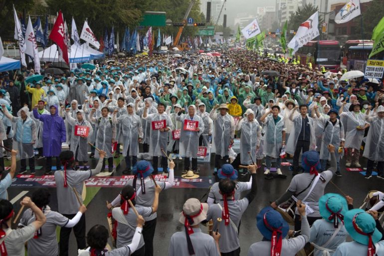 Fukushima protesters