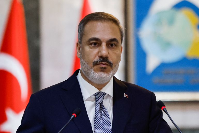 Turkey's Foreign Minister Hakan Fidan