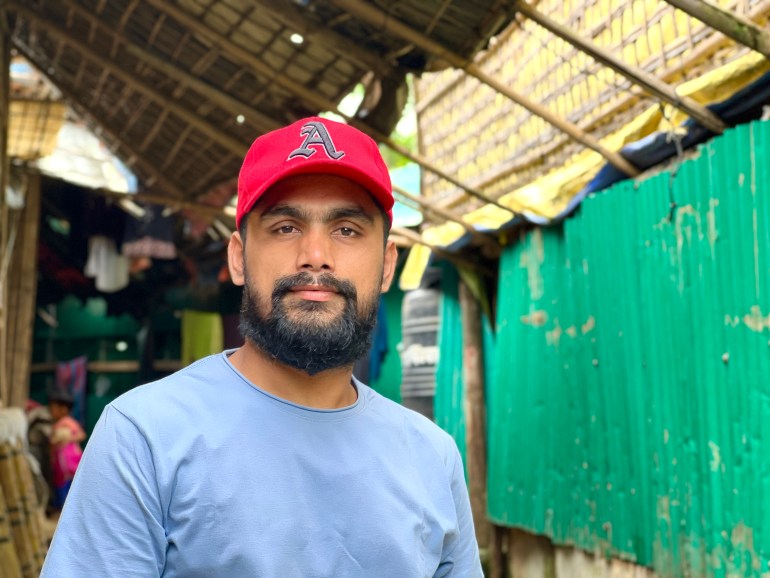 Ro Yassin Abdumonab, a Rohingya refugee lives in the world's largest refugee camps