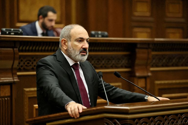 Armenian Prime Minister Nikol Pashinyan