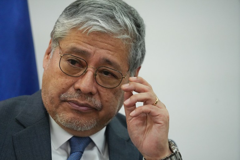 Enrique Manalo [Ron Lopez/ Al Jazeera]