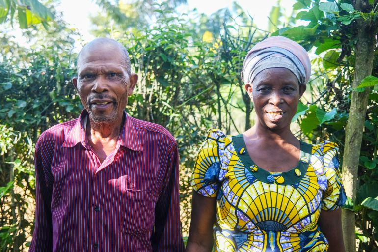 It took years for Laurence to forgive Thacien, a neighbour and life long friend that killed her husband during the genocide [Andrei Popoviciu/Al Jazeera]