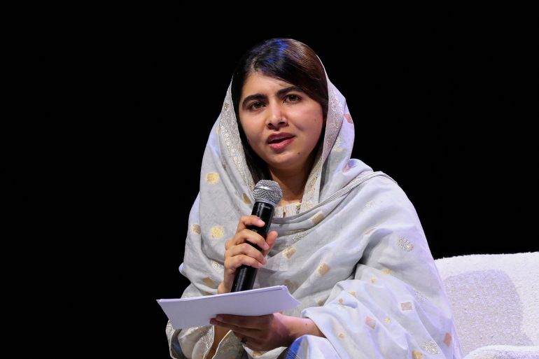 Nobel Peace Prize winner Malala Yousafzai