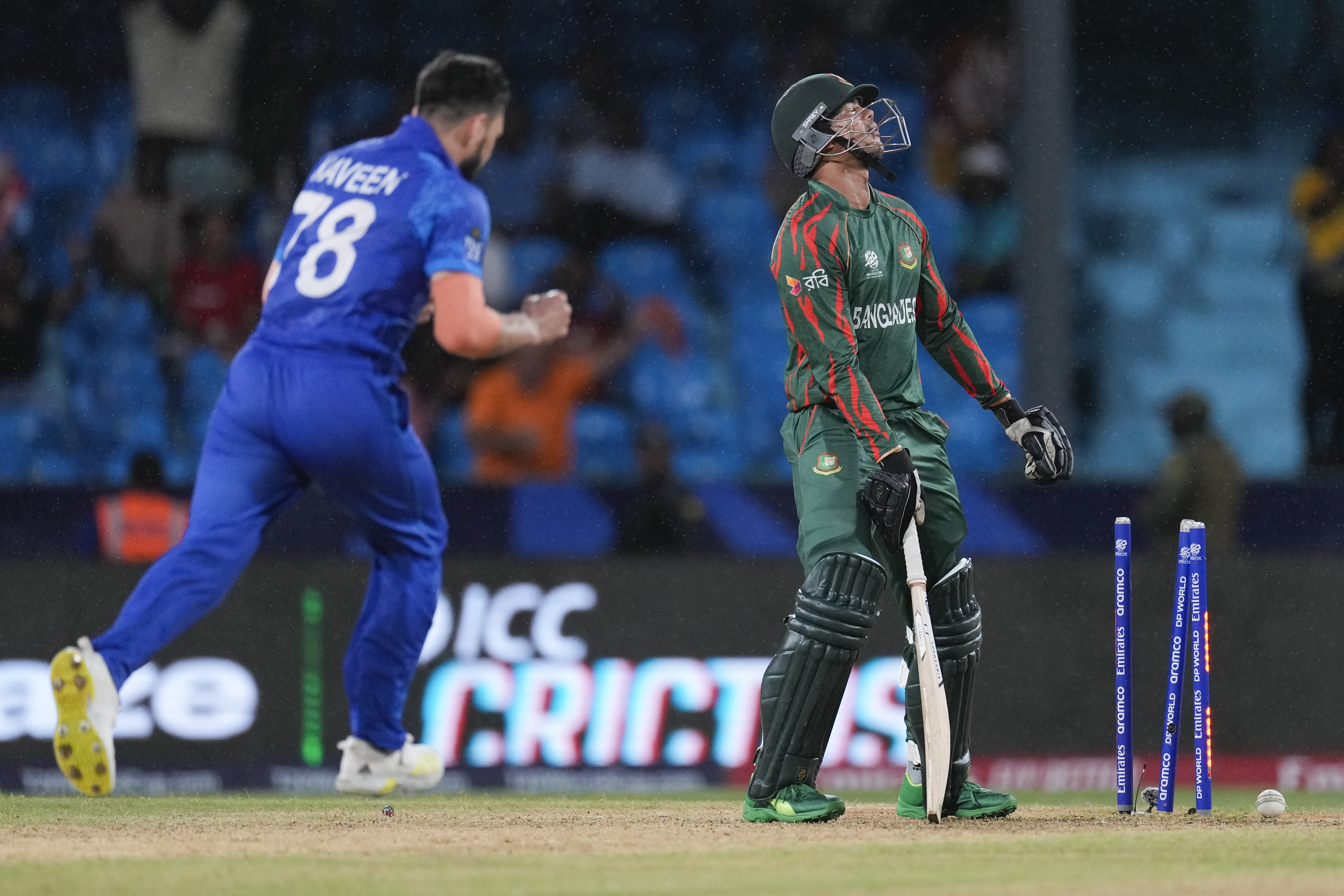 Afghanistan beat Bangladesh to reach T20 last four