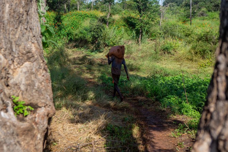 Artisanal miner in Zimbabwe