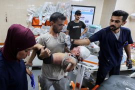 A Palestinian boy wounded in an Israeli strike receives treatment at al-Aqsa Martyrs hospital, amid the Israel-Hamas conflict, in Deir Al-Balah in the central Gaza Strip, September 4, 2024. [Ramadan Abed /Reuters]