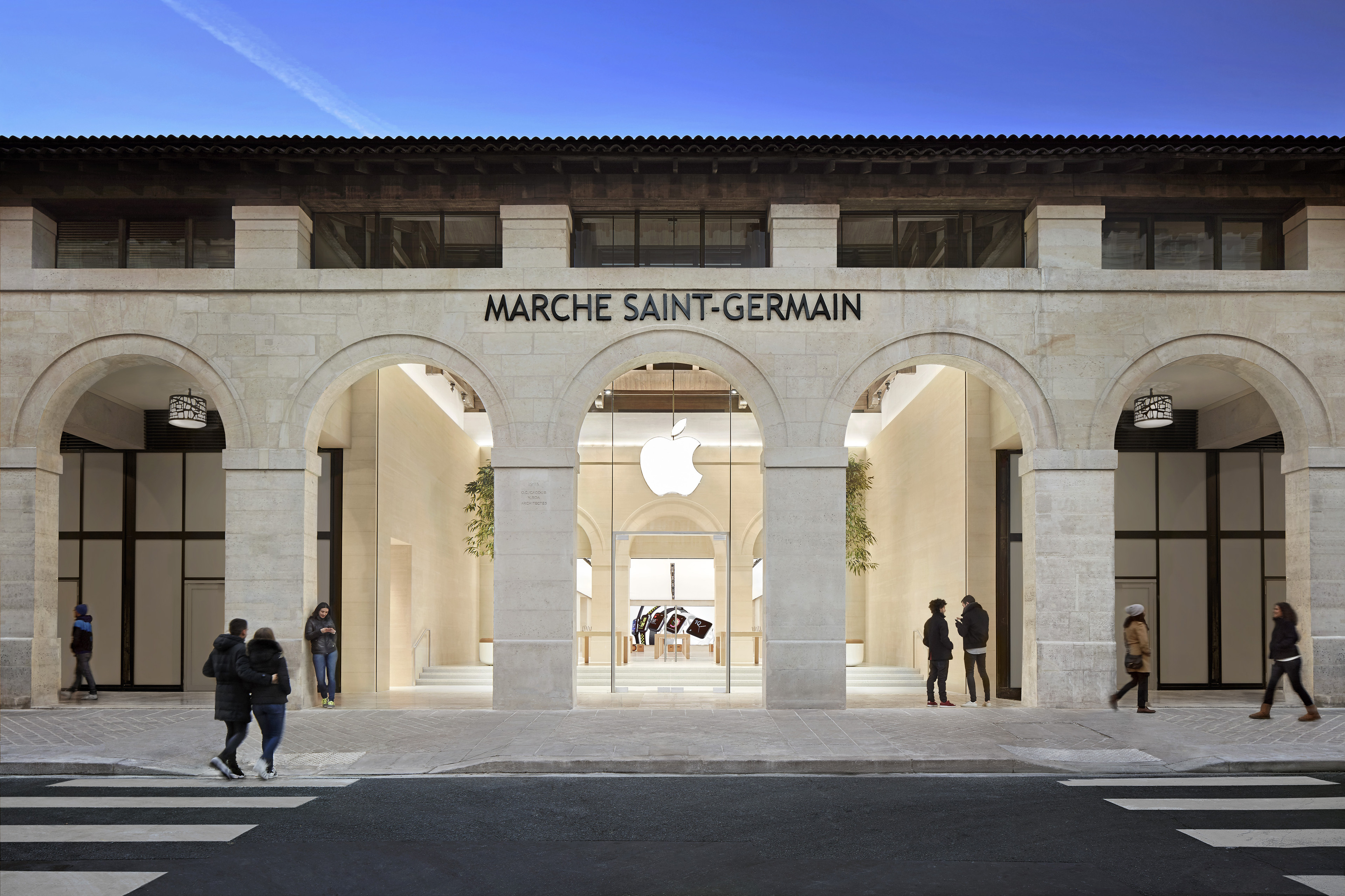 Apple Marché Saint-Germain in Paris, France