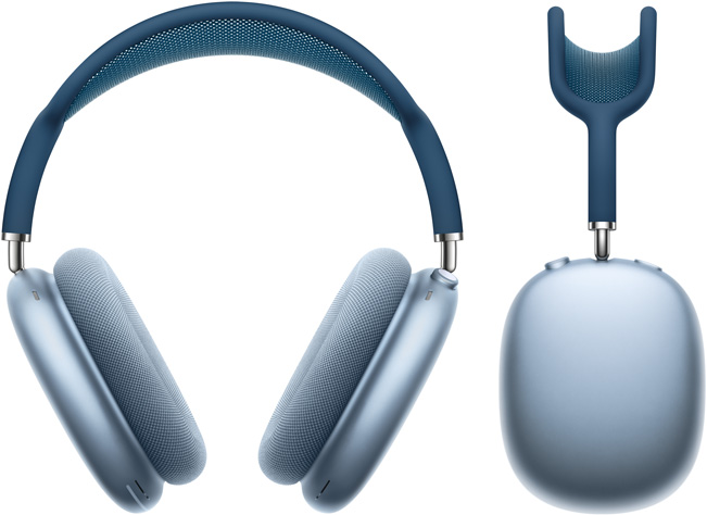 AirPods Max en azul cielo