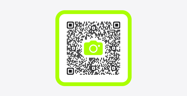 Imagem de um código QR com um link para abrir o app Fitness.