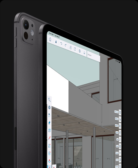 iPad Pro, back exterior, Space Black, Pro Camera System, iPad Pro, front exterior, black display bezel, rounded corners