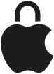 Logo de privacidad de Apple