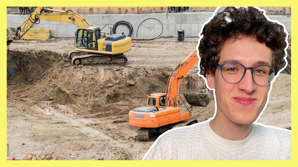 Leander, Student Bauingenieurwesen, TU Dresden | Bild: BR | Roman Schlaack