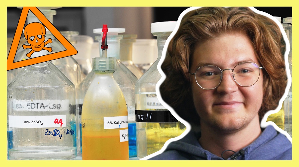 Benno, Chemiestudent im 5. Semester an der TU München | Bild: BR