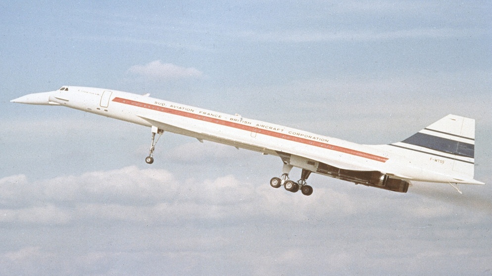 Am 2. März 1969 startete die Concorde zu ihrem Jungfernflug. Das Überschallflugzeug war doppelt so schnell wie jedes normale Passagierflugzeug. | Bild: picture alliance/Mary Evans Picture Library