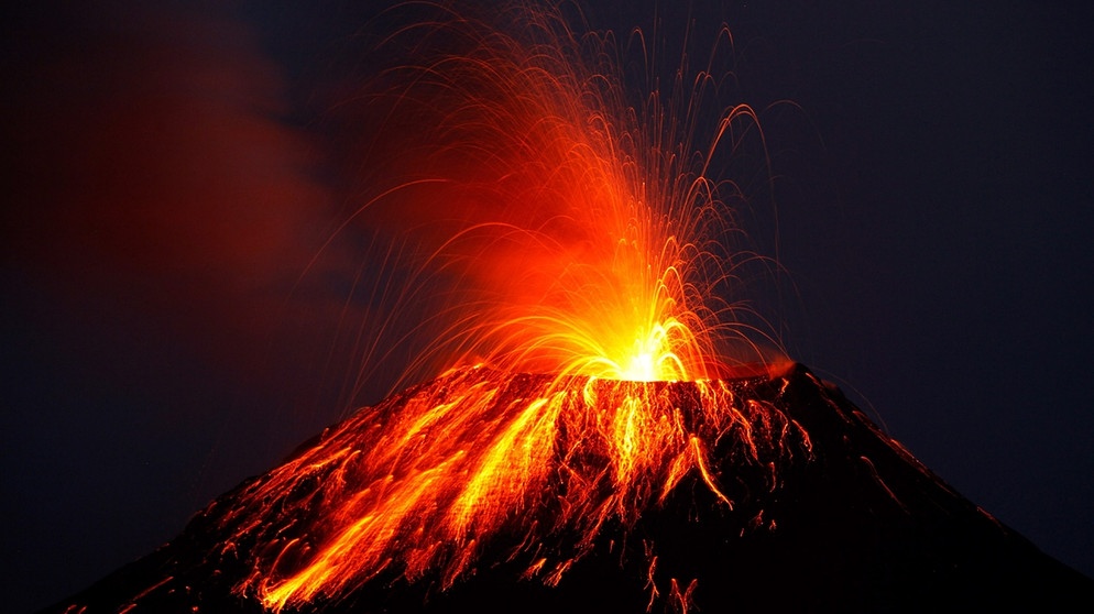 Der Tungurahua in Ecuador, 29.05.2010 | Bild: picture-alliance/dpa