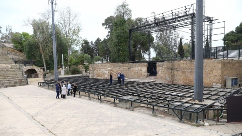  مسرح قرطاج الأثري بستعد لاحتضان حفل افتتاح المهرجان