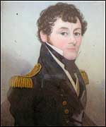 Naval commander Lt George Woollcombe