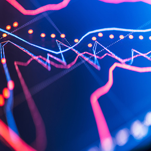 Composite image of sytlized charts and graphics to symbolize multimedia.