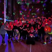 One of Vicky's Clubbercise classes.