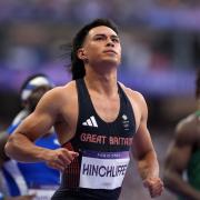 Great Britain’s Louie Hinchliffe bows out of the men’s 100 metres after finishing third in his semi-final (Martin Rickett/PA).