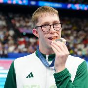 Daniel Wiffen claimed his second medal of Paris 2024 on Sunday night (Peter Byrne/PA)