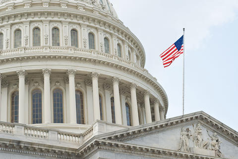 United States Capitol Building in Washington, DC