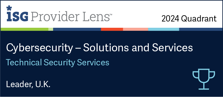 Badge for Computacenter est désigné Leader dans l'ISG Provider Lens™ dans le domaine de la Cybersécurité Solutions et Services 