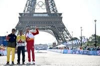 Caio Bonfim levou a prata em Paris