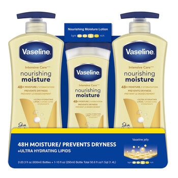 Vaseline 進口潤膚乳液組