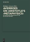 book: On Aristotle's "Metaphysics"