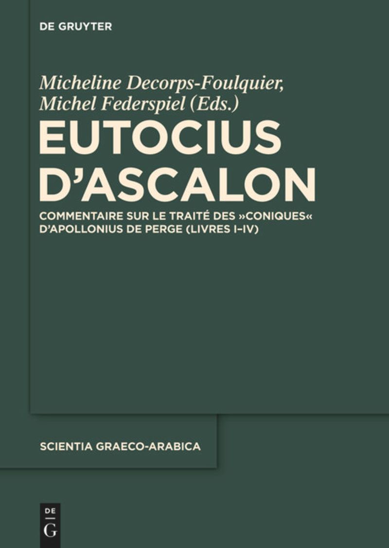 book: Eutocius d’Ascalon