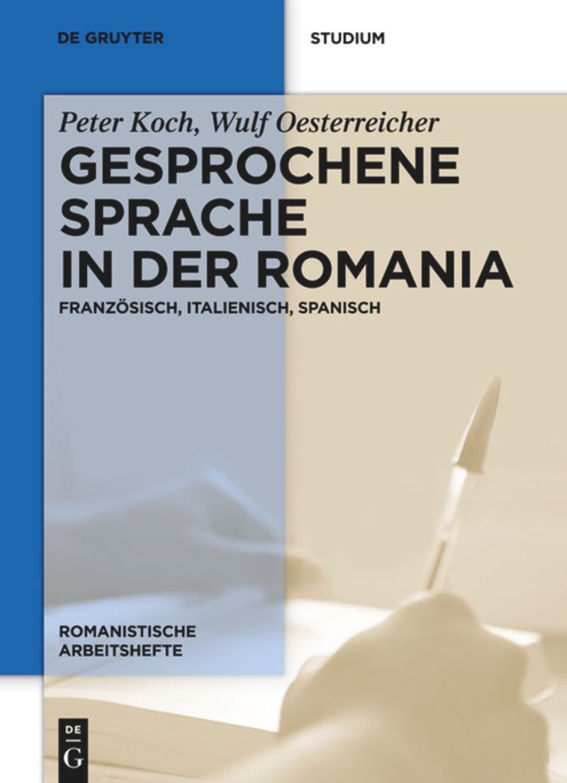 book: Gesprochene Sprache in der Romania