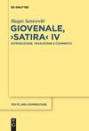 book: Giovenale, "Satira" IV