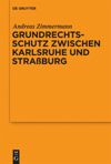 book: Grundrechtsschutz zwischen Karlsruhe und Straßburg