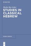 book: Studies in Classical Hebrew