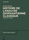 book: Histoire de l'analyse diophantienne classique