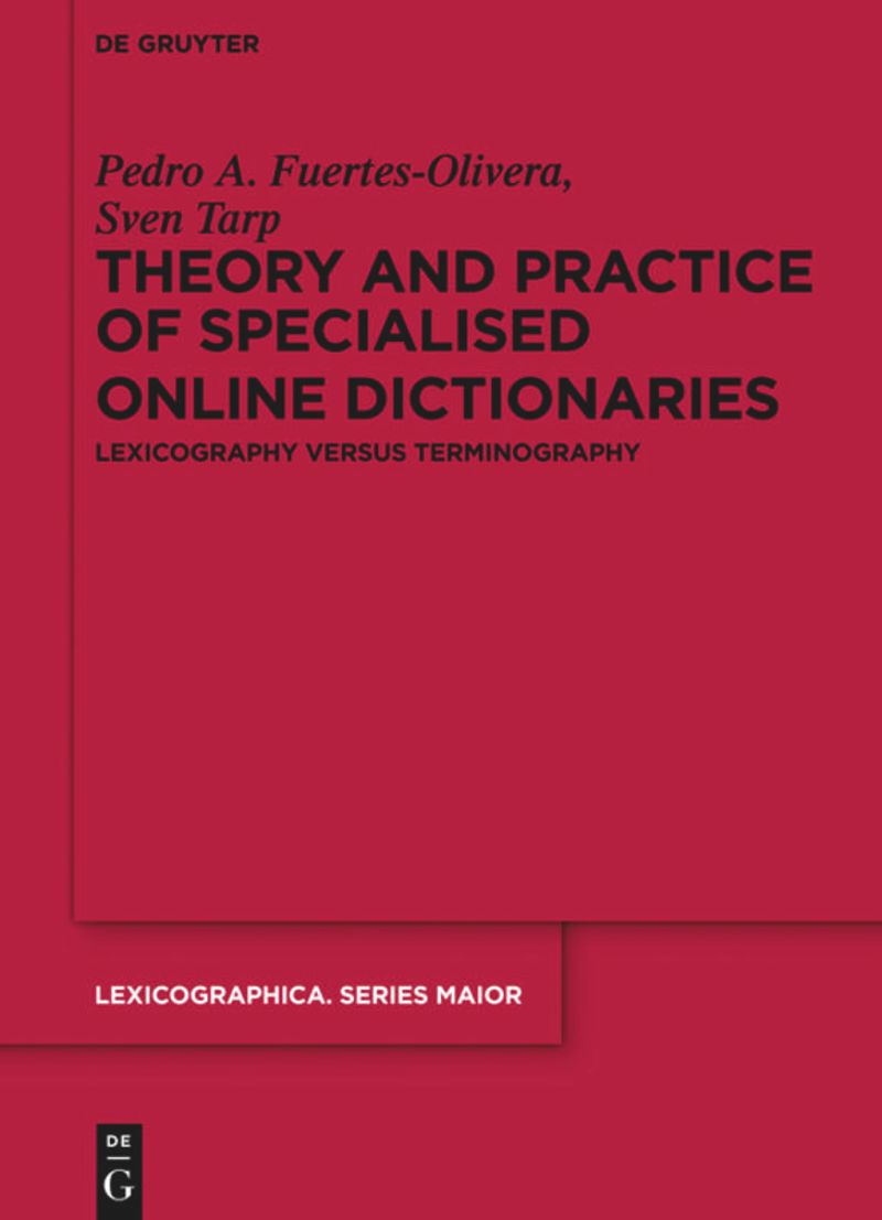 book: Theory and Practice of Specialised Online Dictionaries