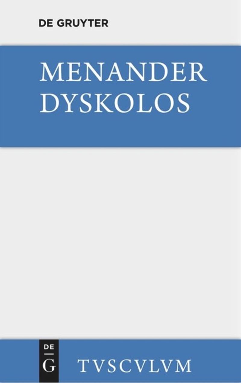 book: Dyskolos