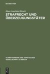 book: Strafrecht und Überzeugungstäter