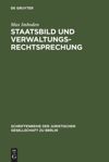 book: Staatsbild und Verwaltungsrechtsprechung